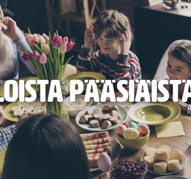 Iloista pääsiäistä!